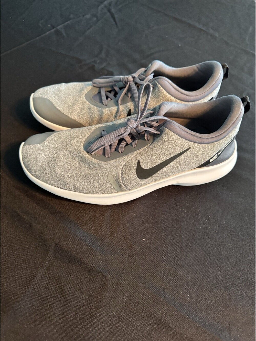 Nike Men's Flex Experience RN Gray Black Running Shoes Men’s Sz 12